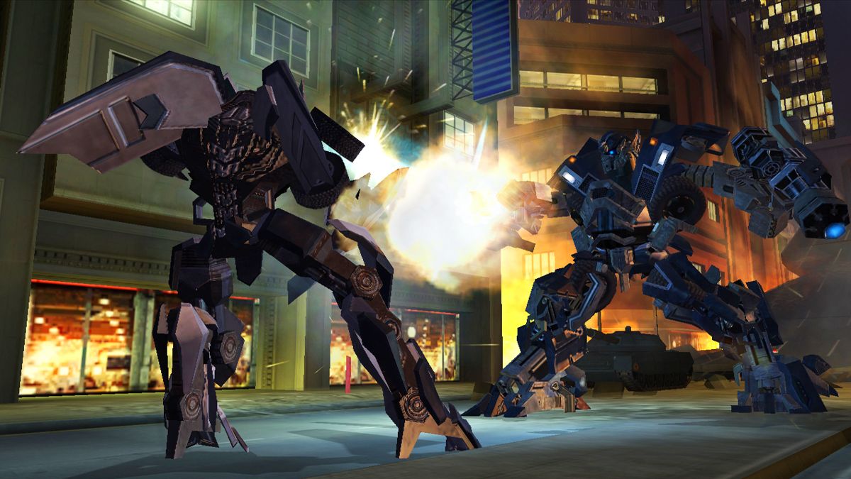 Transformers: Revenge of the Fallen Screenshot (Transformers: Revenge of the Fallen - The Game Press Kit): Ironhide Battle (Wii)
