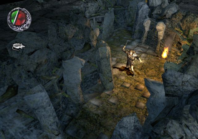 The Bard's Tale Screenshot (Bard's Tale Press Assets (March 2004)): Caves