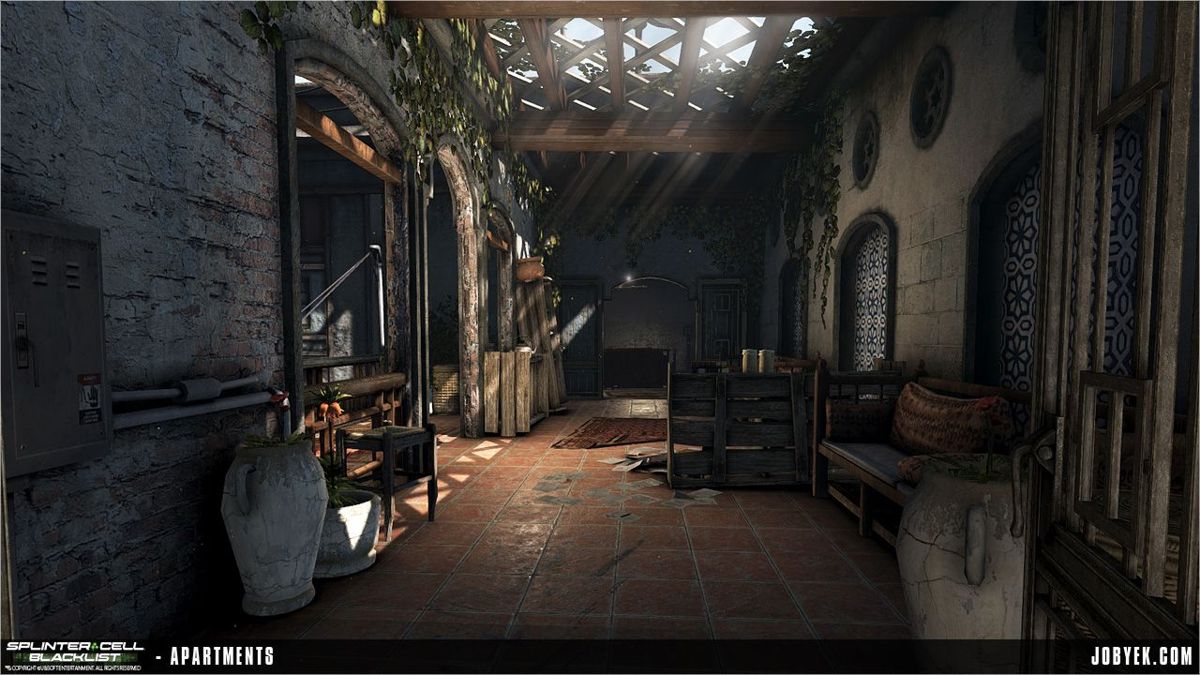 Tom Clancy's Splinter Cell: Blacklist Render (Jobye-Kyle Karmaker's Portfolio Website): Apartments