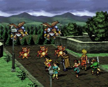 Suikoden II Screenshot (Konami Artwork disc): Battle 2