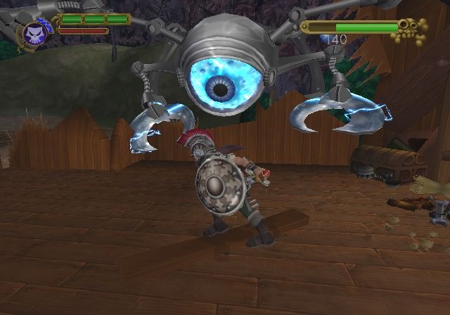 Maximo vs Army of Zin Screenshot (Capcom E3 2003 Press Disk): Cyclocks