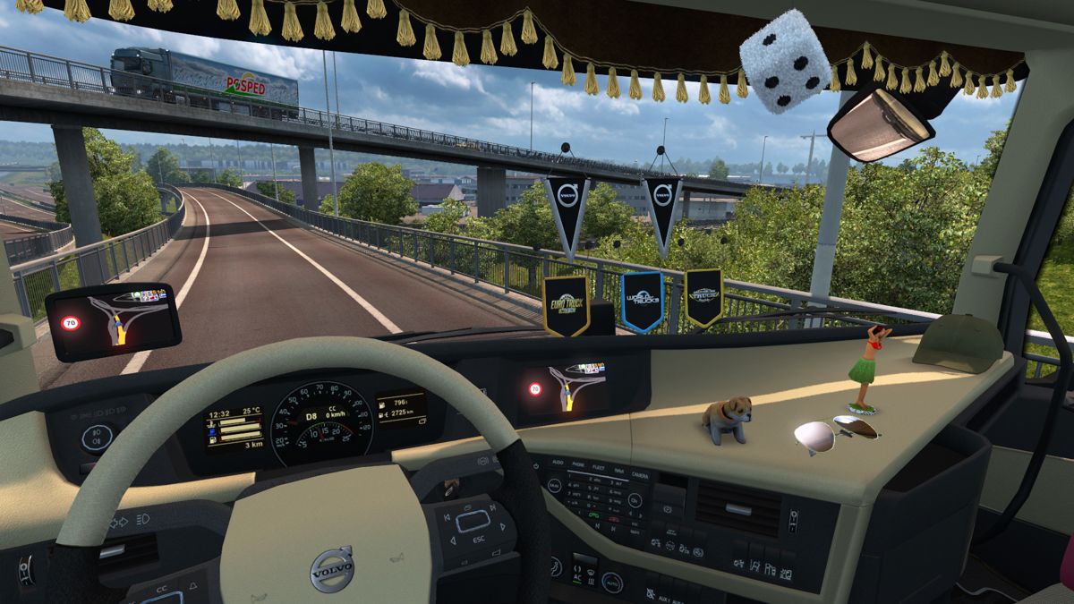 Euro Truck Simulator 2: Cabin Accessories Screenshot (Steam)