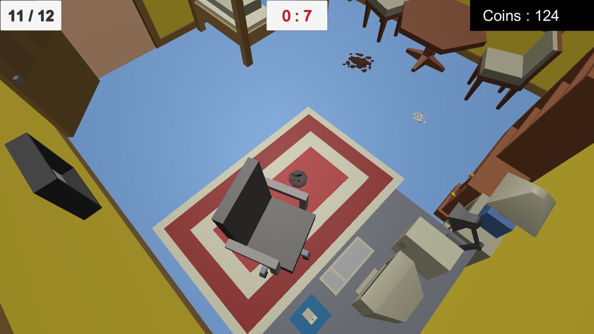 Aggressive Robot Vacuum Screenshot (Steam)