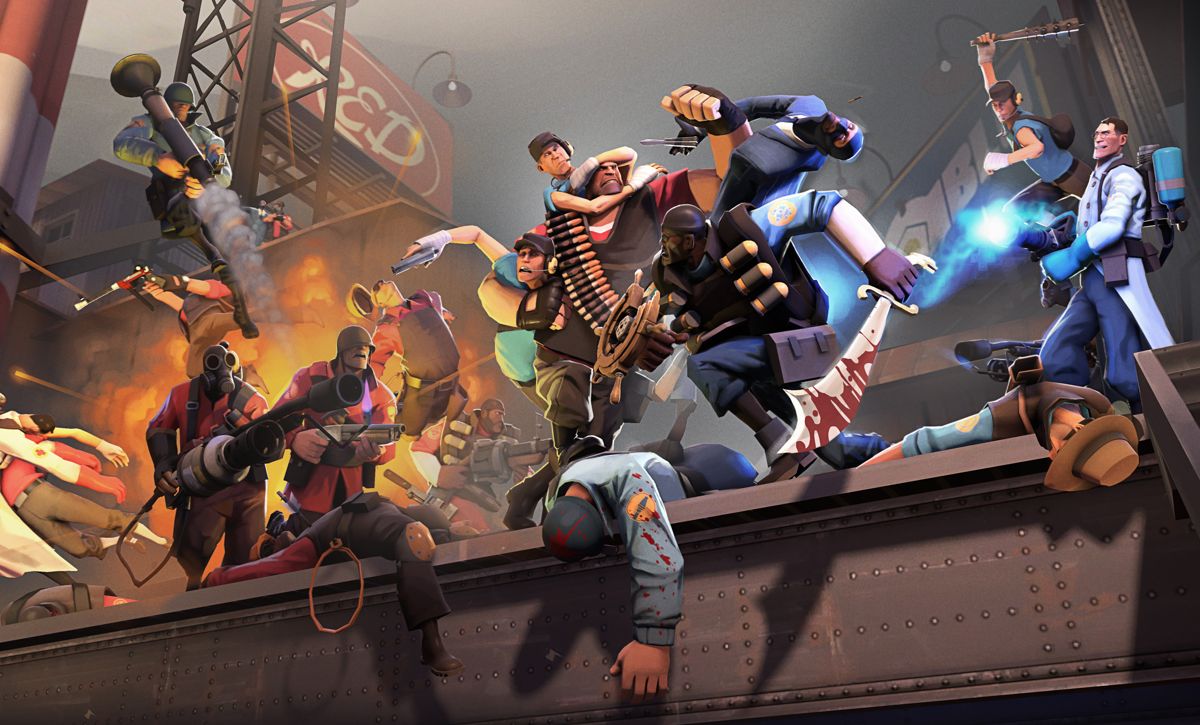 Team Fortress 2 official promotional image MobyGames