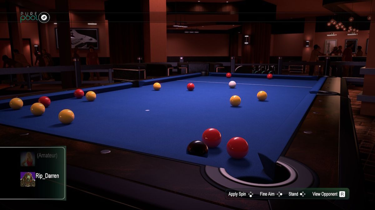 Pure Pool Screenshot (Nintendo.com.au)