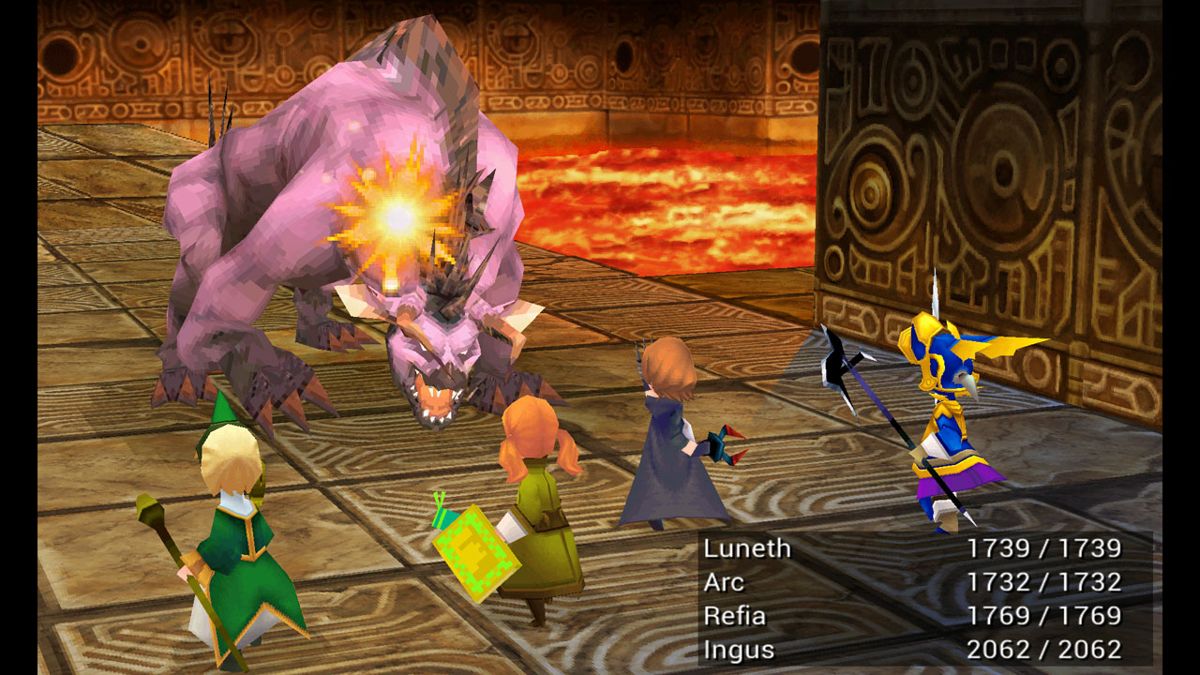 Final Fantasy III Screenshot (Ouya.tv website)