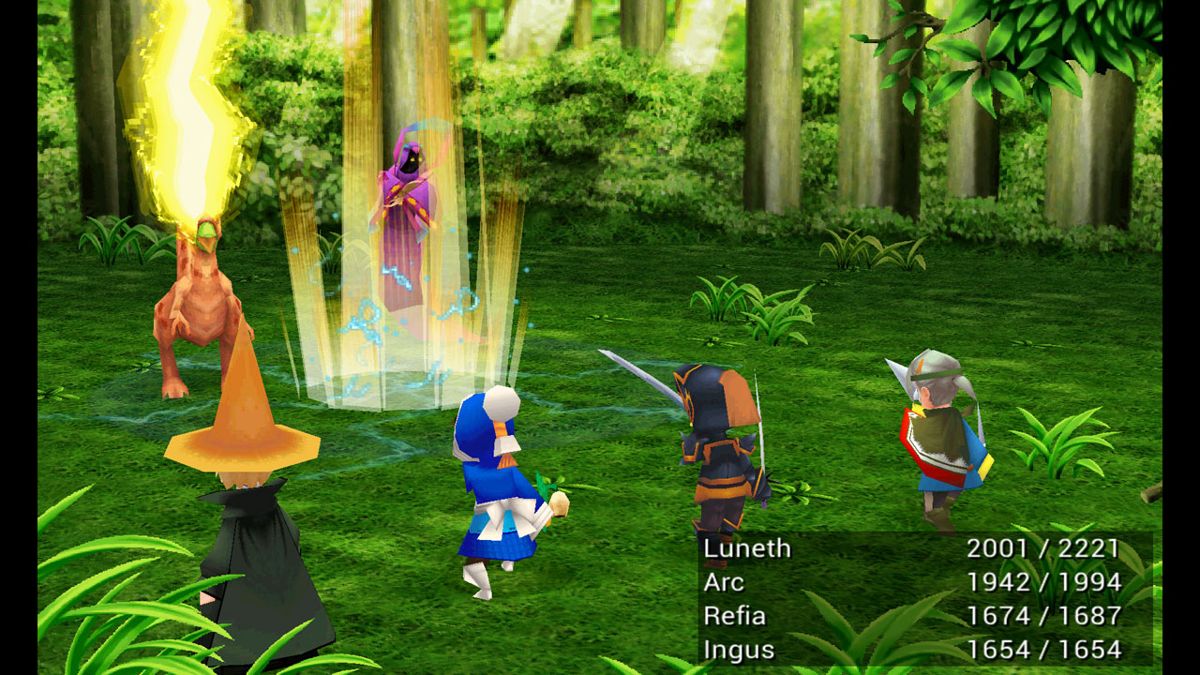 Final Fantasy III Screenshot (Ouya.tv website)