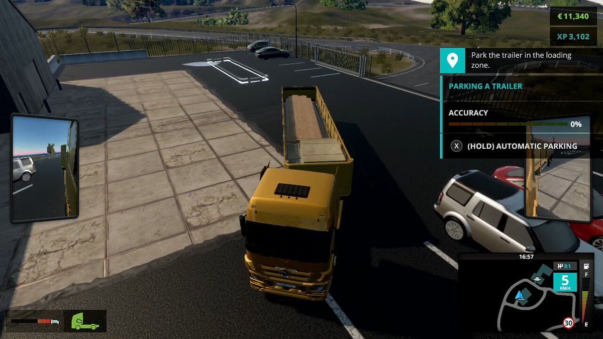 Truck Driver Screenshot (Nintendo.co.jp)