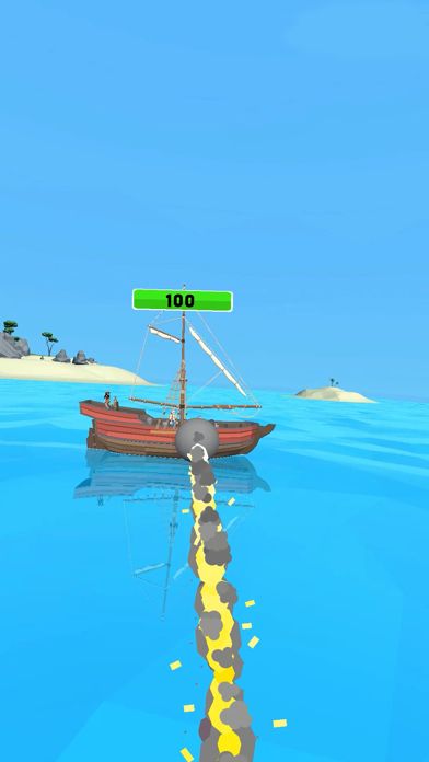 Pirate Attack: Sea Battle Screenshot (iTunes Store)