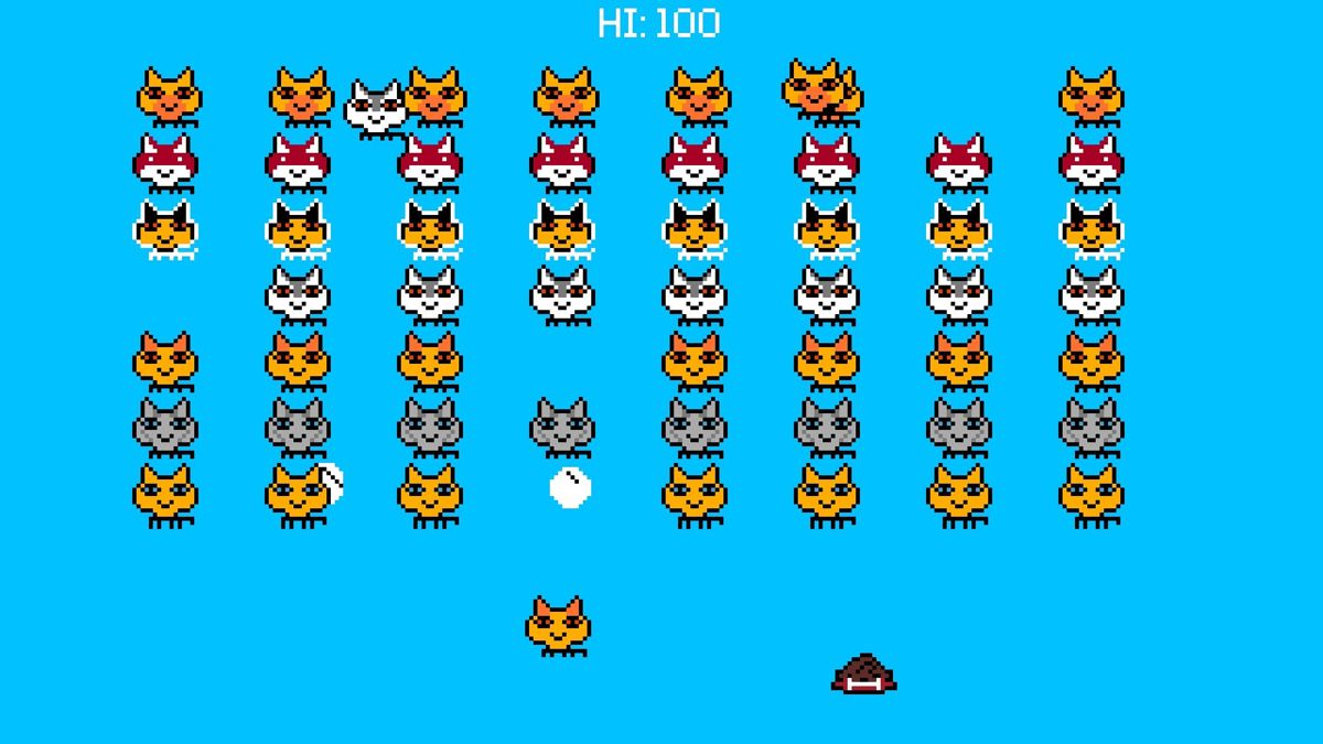 The Tower of TigerQiuQiu: Nyaa Invaders 2 Screenshot (Steam)