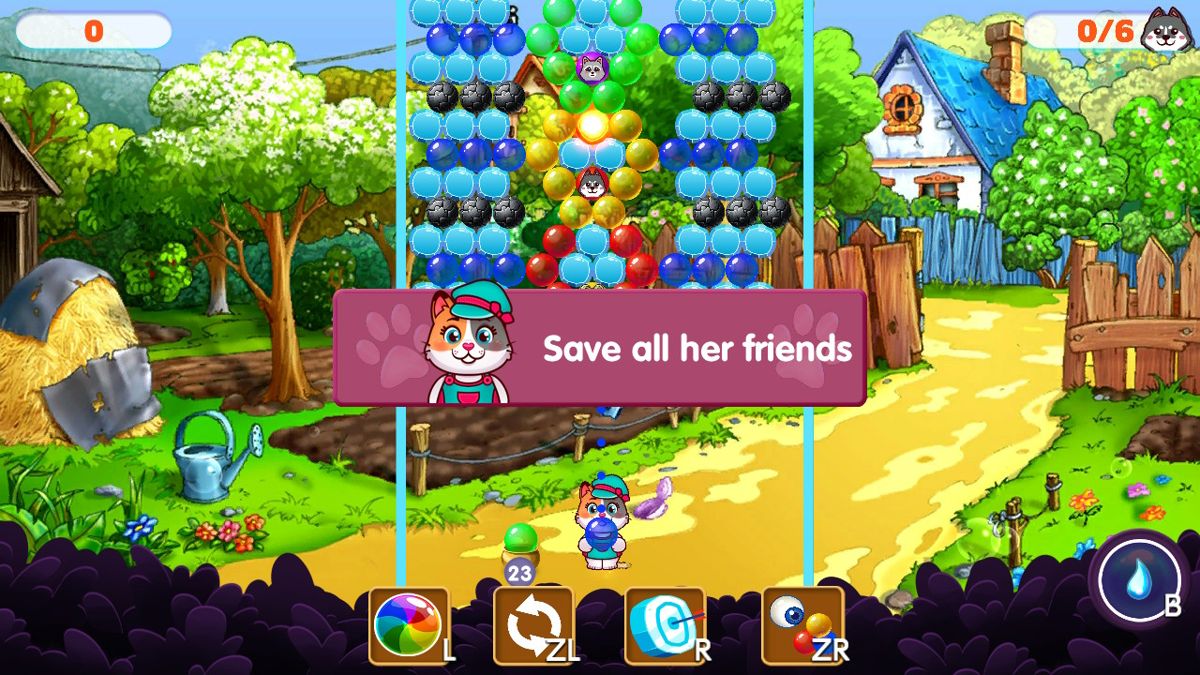 Animal Pals: Bubble Pop Screenshot (Nintendo.com.au)