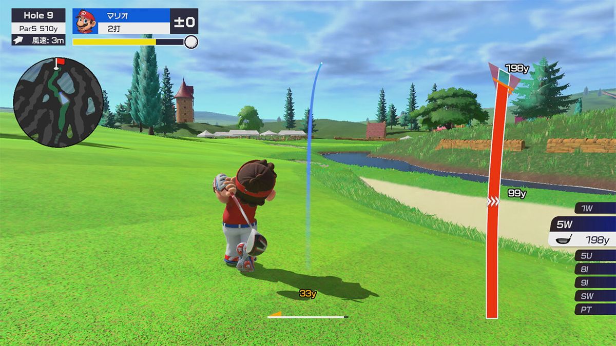 Mario Golf: Super Rush Screenshot (Nintendo.co.jp)