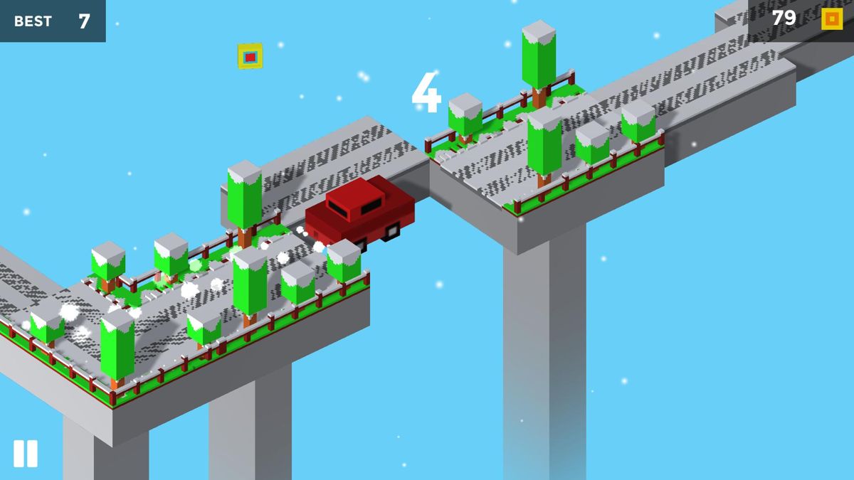 Pixel Traffic: Risky Bridge Screenshot (Steam)