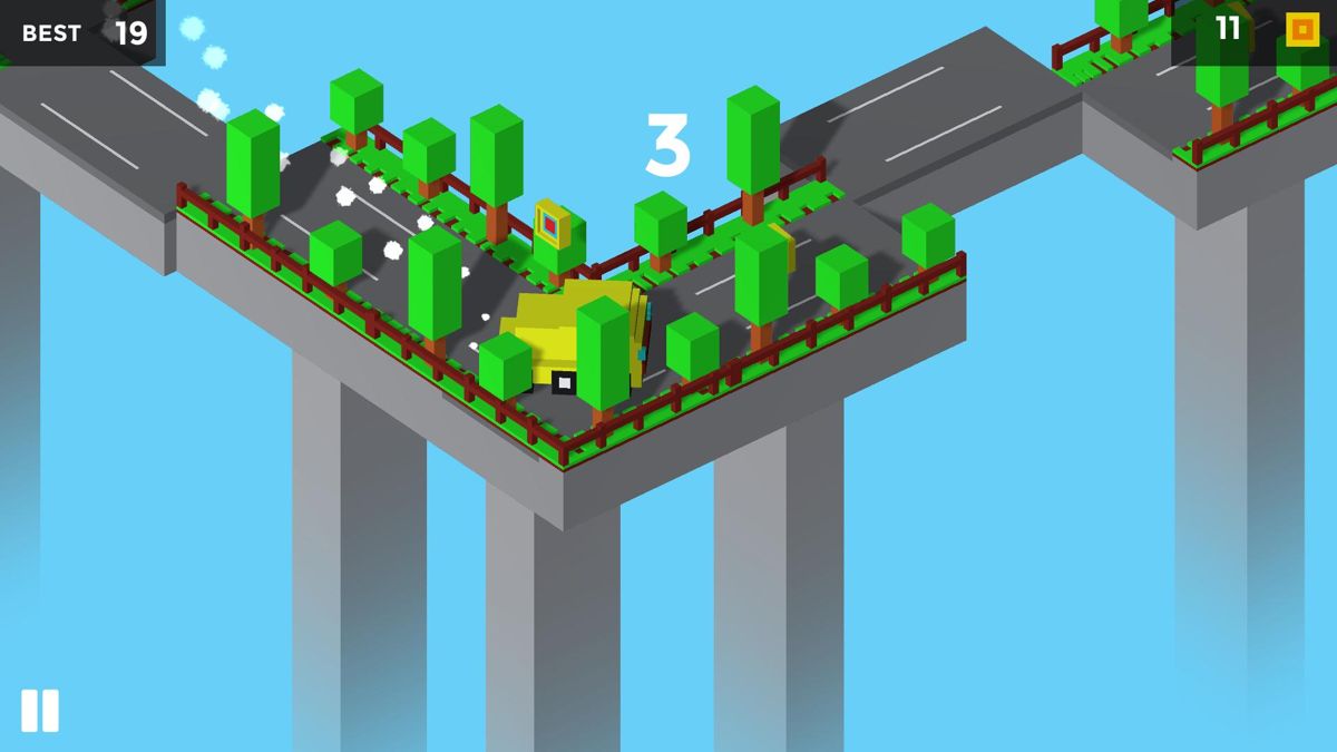 Pixel Traffic: Risky Bridge Screenshot (Steam)