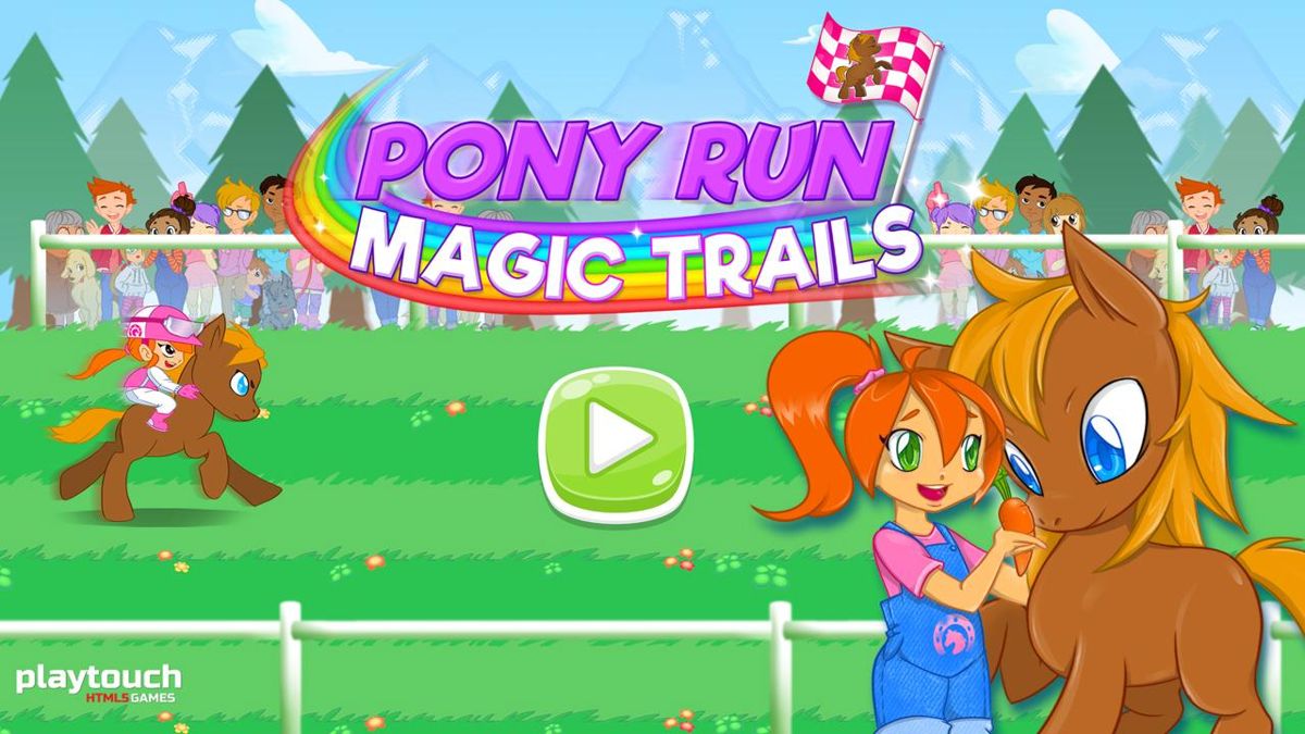 Pony Run: Magic Trails Screenshot (Google Play store)