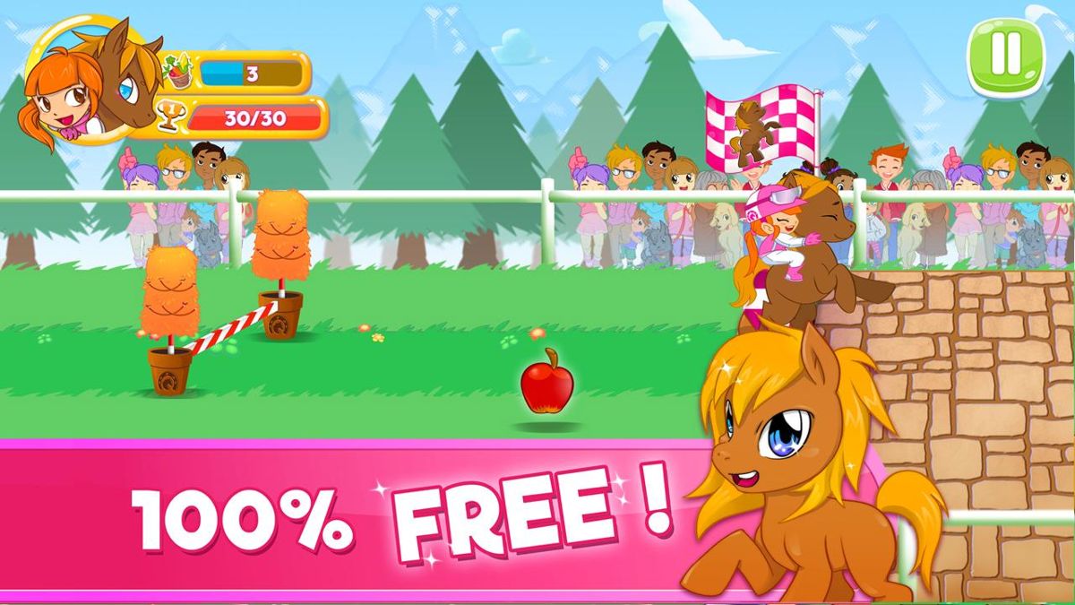 Pony Run: Magic Trails Screenshot (Google Play store)
