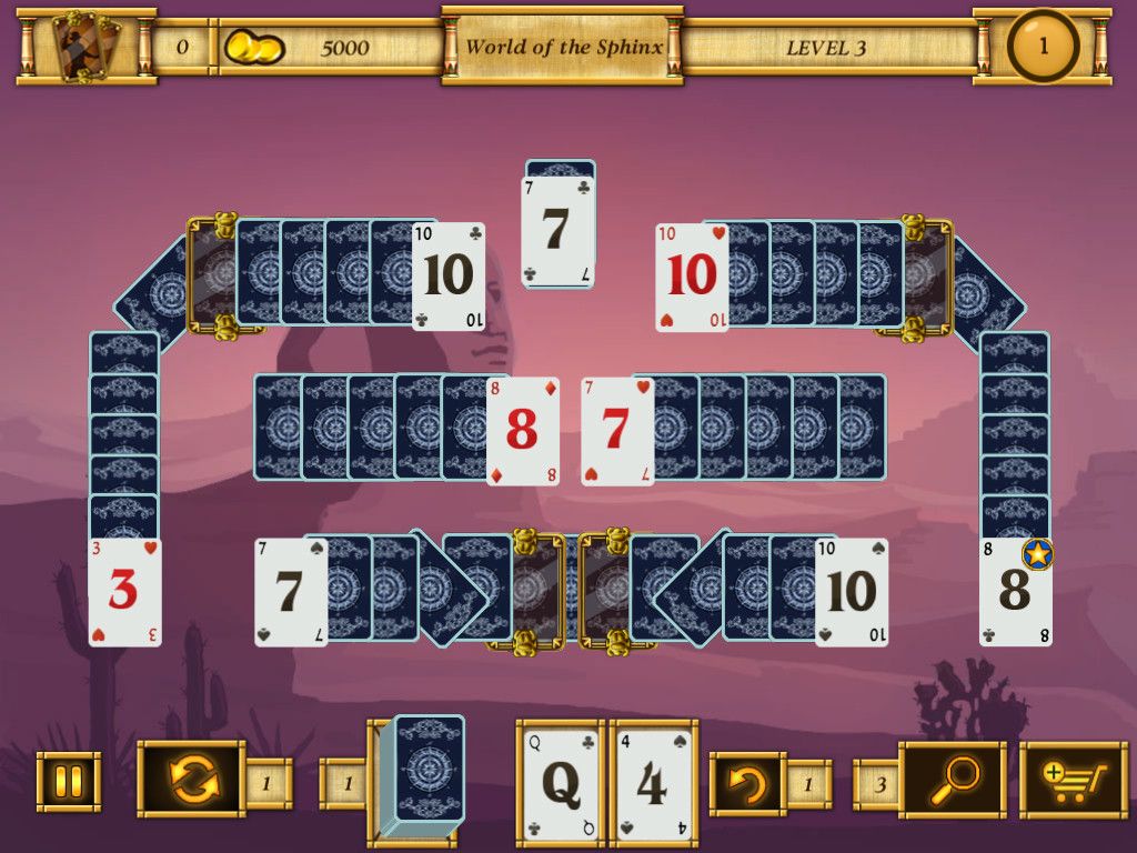 Egypt Solitaire: Match 2 Cards Screenshot (Steam)