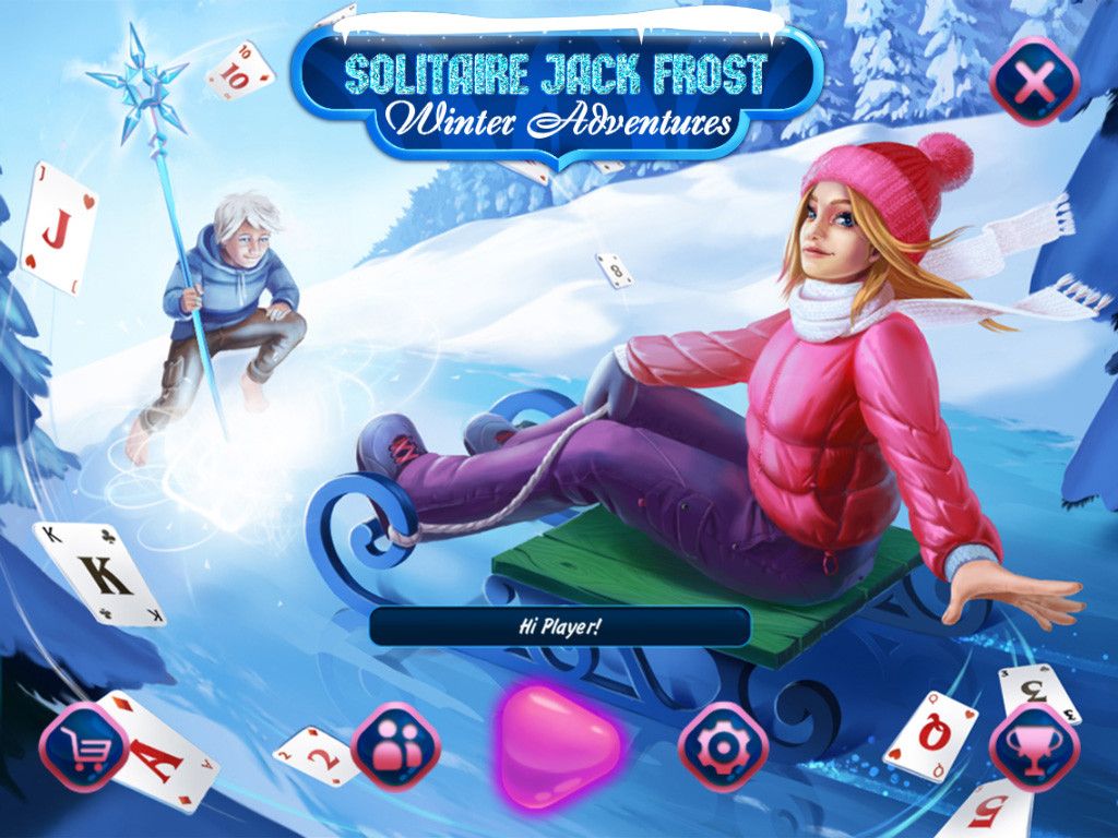Solitaire Jack Frost: Winter Adventures Screenshot (Steam)