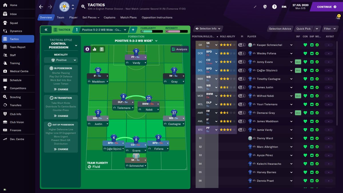 Soccer Manager 2021 no Steam