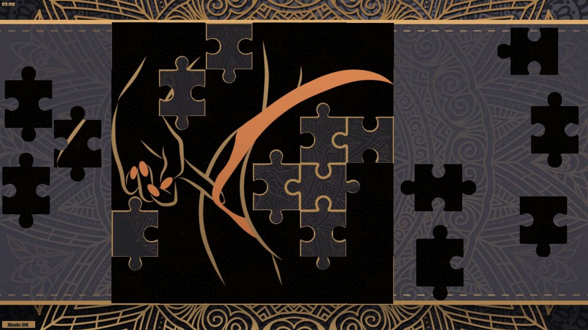 LineArt Jigsaw Puzzle: Erotica 2 Screenshot (Steam)