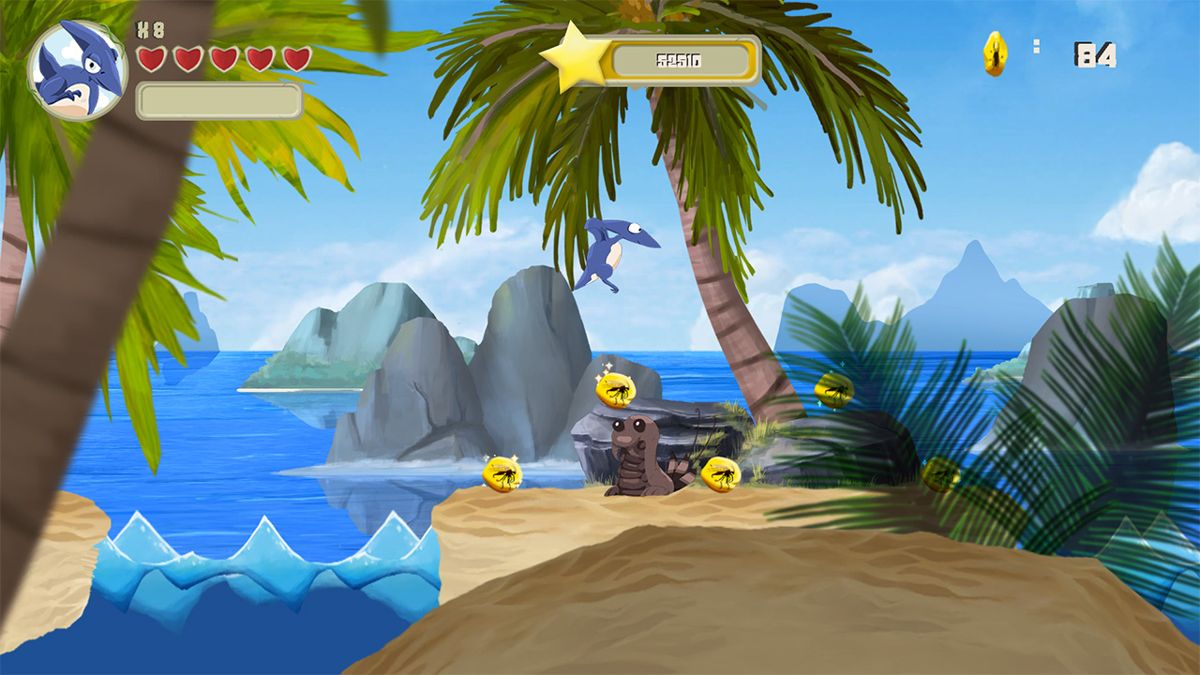 Super Saurio Fly Screenshot (Nintendo.com.au)