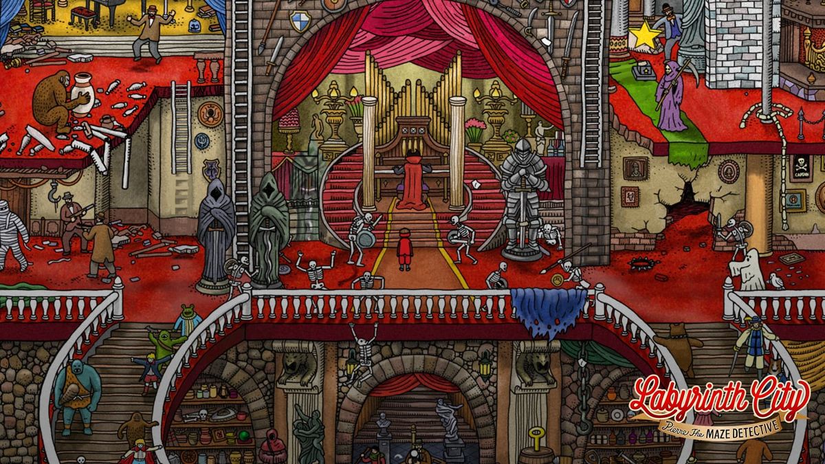 Labyrinth City: Pierre the Maze Detective Screenshot (Steam)