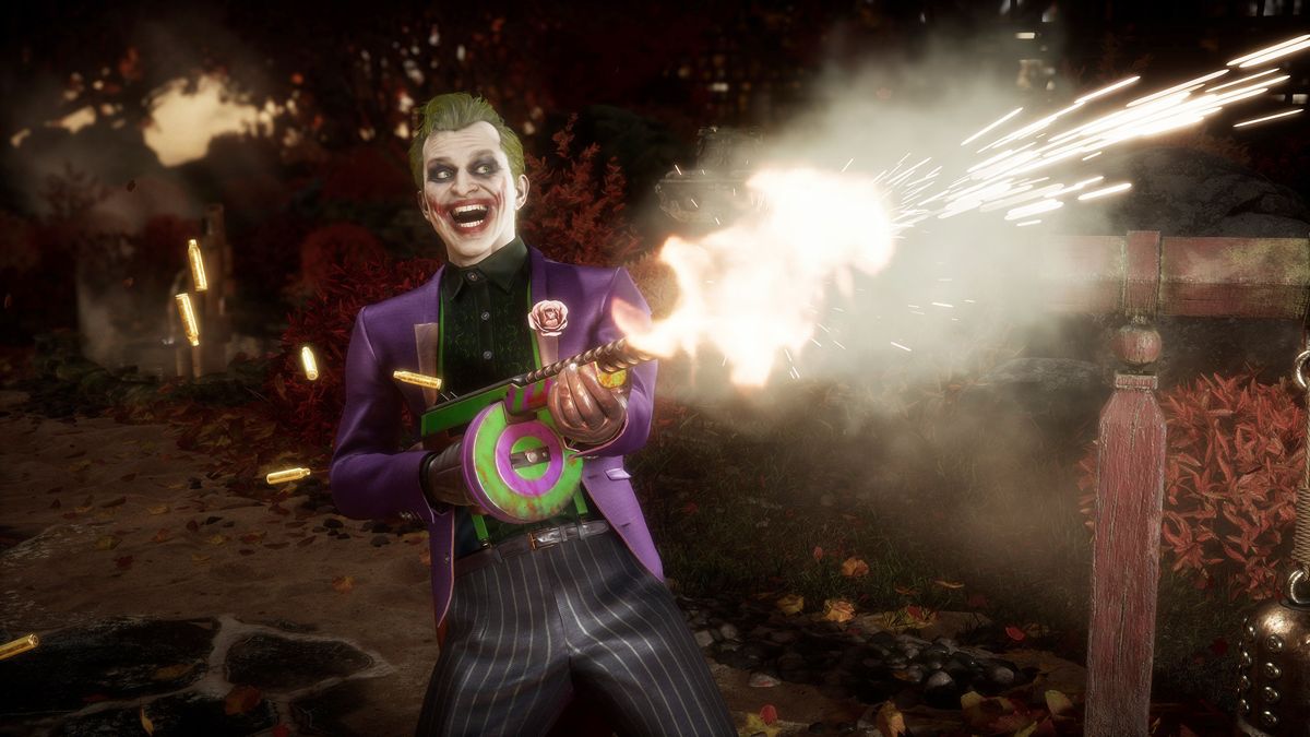 Mortal Kombat 11: The Joker official promotional image - MobyGames