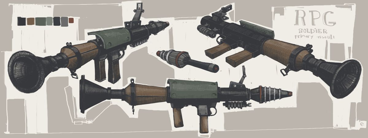 Team Fortress 2 Concept Art (Official page: Concept Art)