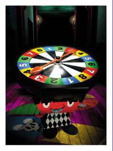 Gregory Horror Show Render (Capcom E3 2003 Press Disk): Roulette Boy