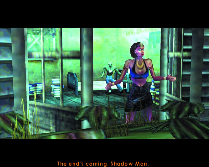 Shadow Man Screenshot (Acclaim Assets Discs): Nettie