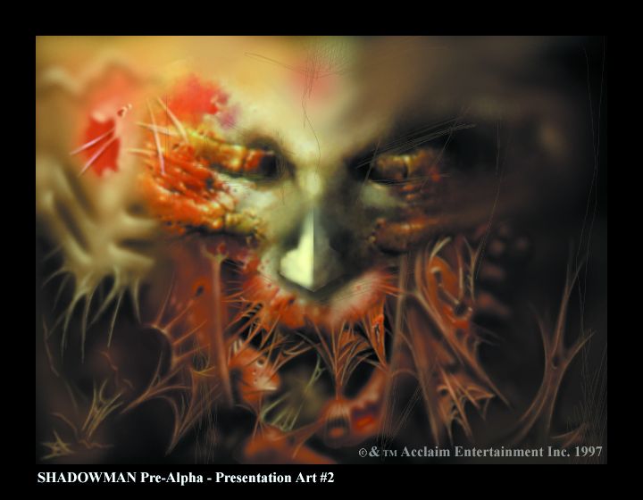 Shadow Man Concept Art (Acclaim Assets Discs): Pre-Alpha - Presentation Art #2