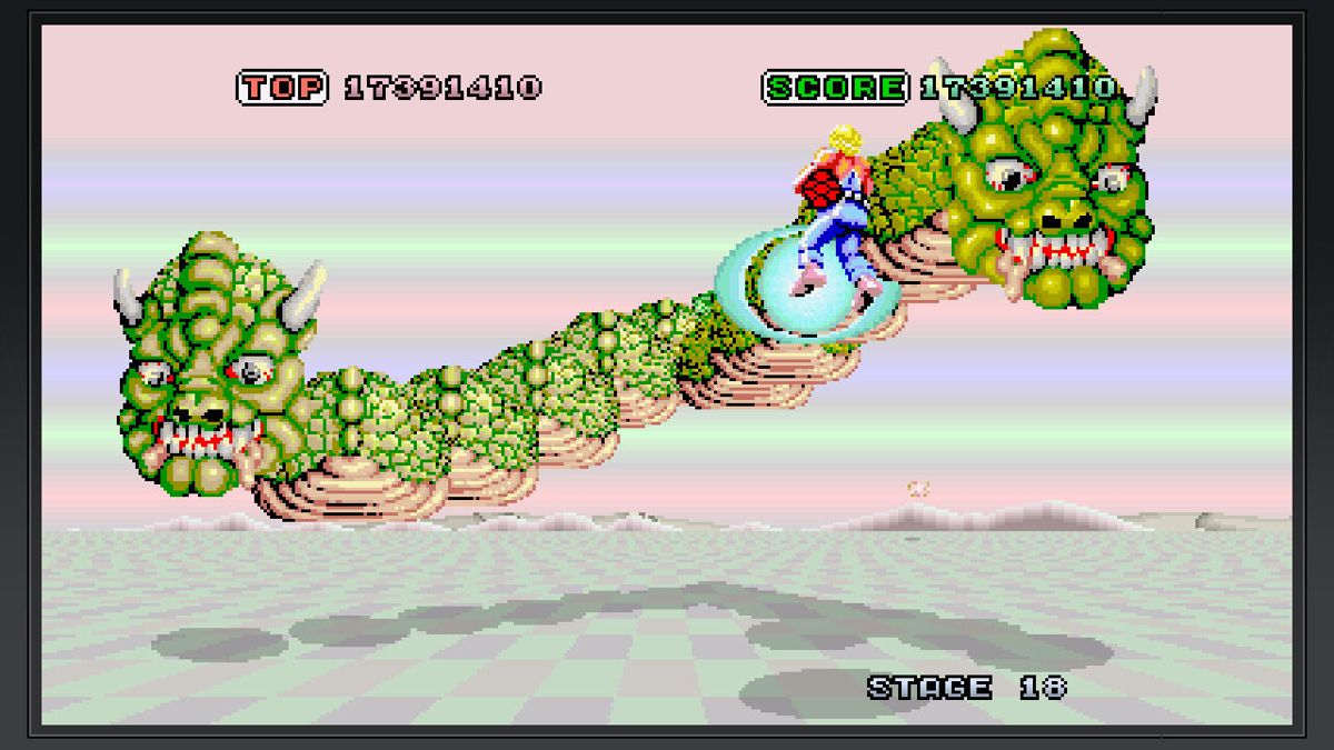 Space Harrier Screenshot (Nintendo.co.jp)
