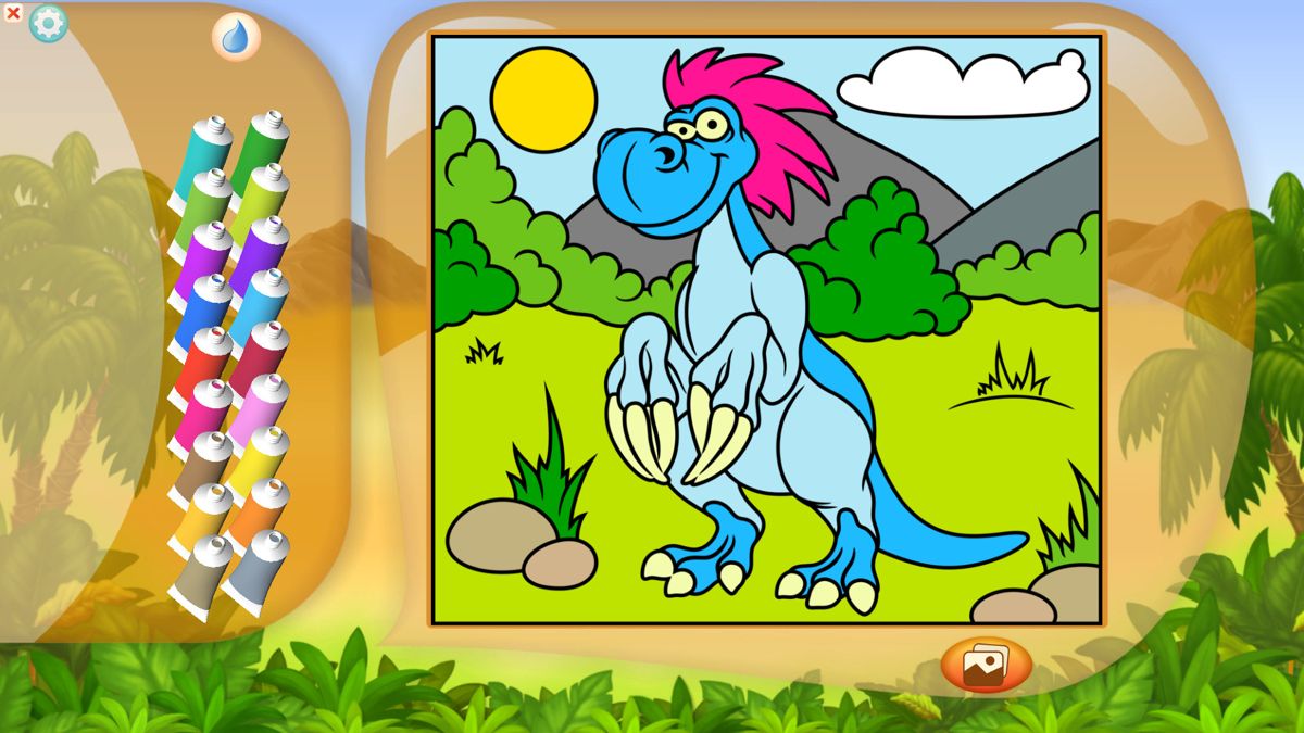 Color by Numbers: Dinosaurs Screenshot (Steam)