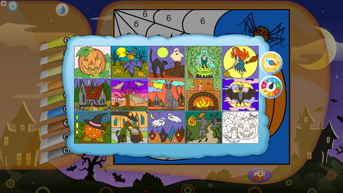 Color by Numbers: Halloween Screenshot (Steam)