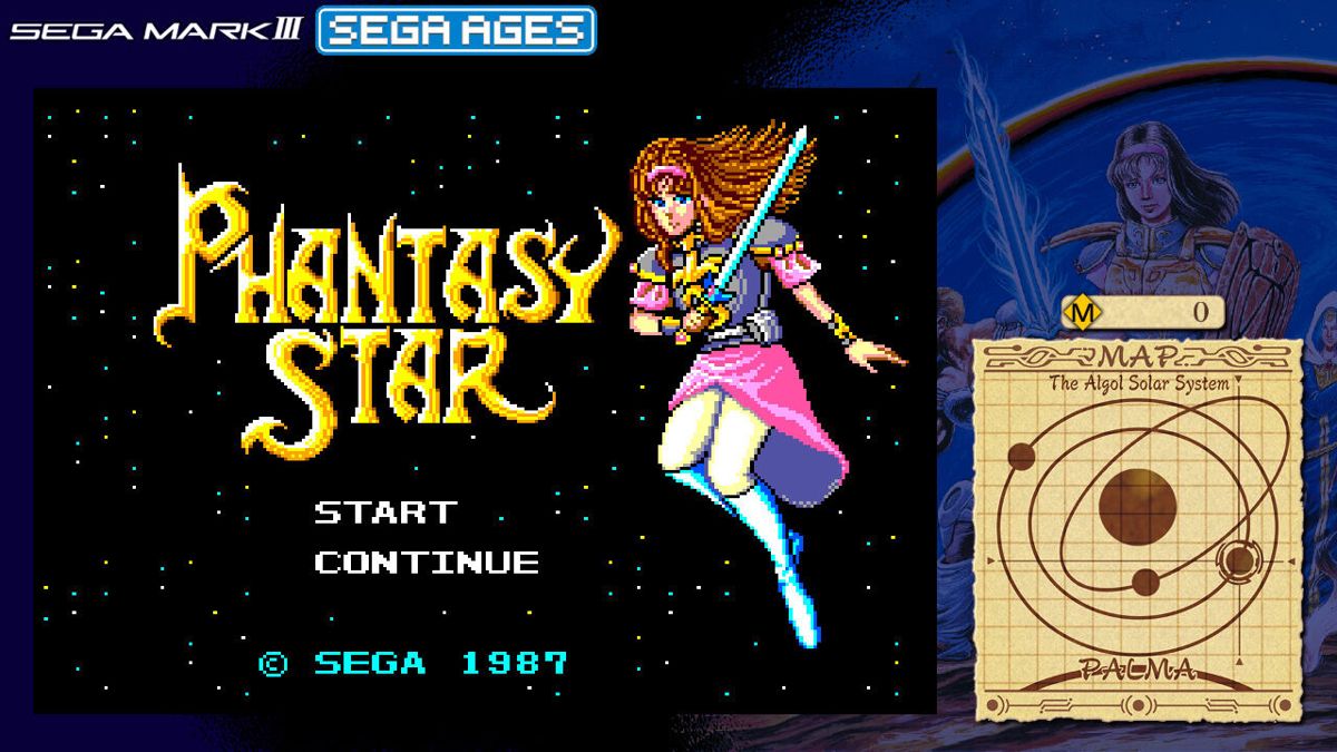 Phantasy Star Screenshot (Nintendo.co.jp)