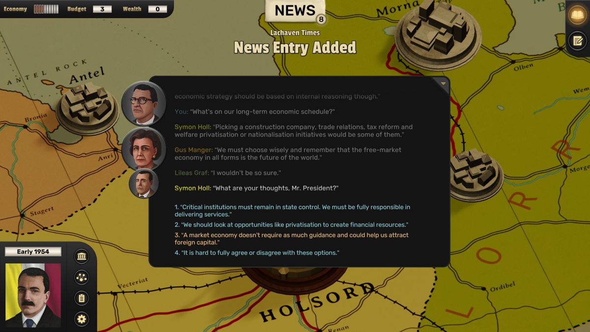 Suzerain Screenshot (Steam)
