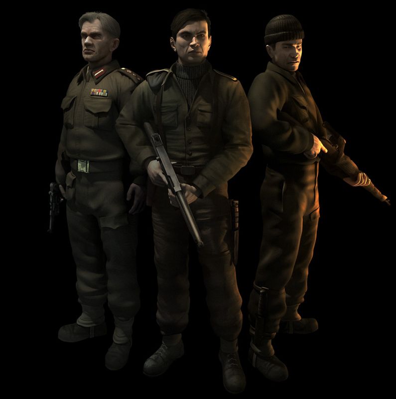 Commandos: Strike Force Render (Eidos E3 2005 Digital Press Kit): Commandos