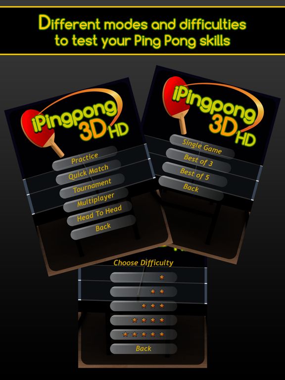iPingpong 3D Screenshot (iTunes Store)