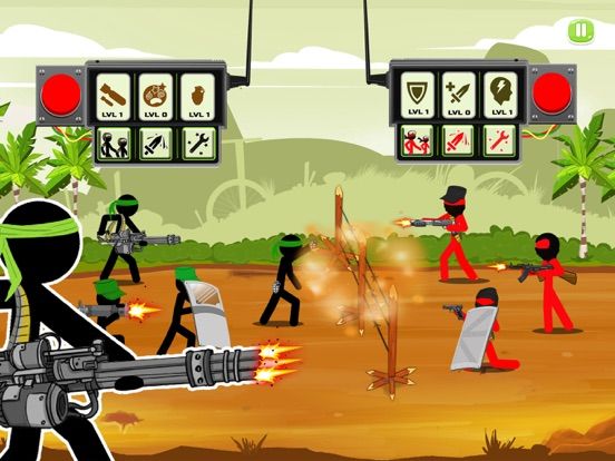 Stickman Army: Team Battle Screenshot (iTunes Store)