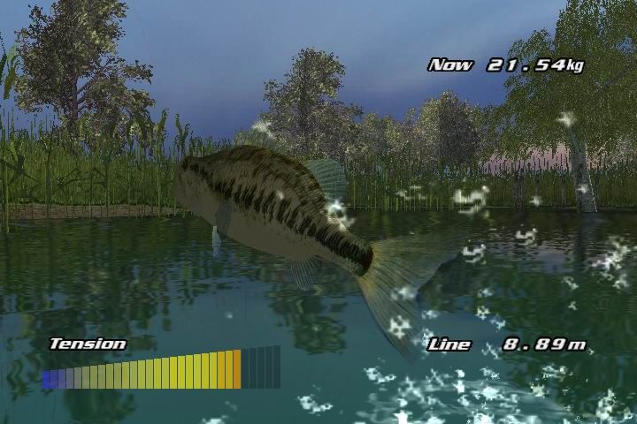 Pro Cast: Sports Fishing Game Screenshot (Capcom E3 2003 Press Disk)