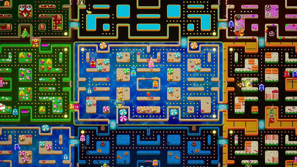 Pac-Man Mega Tunnel Battle Screenshot (official game website)