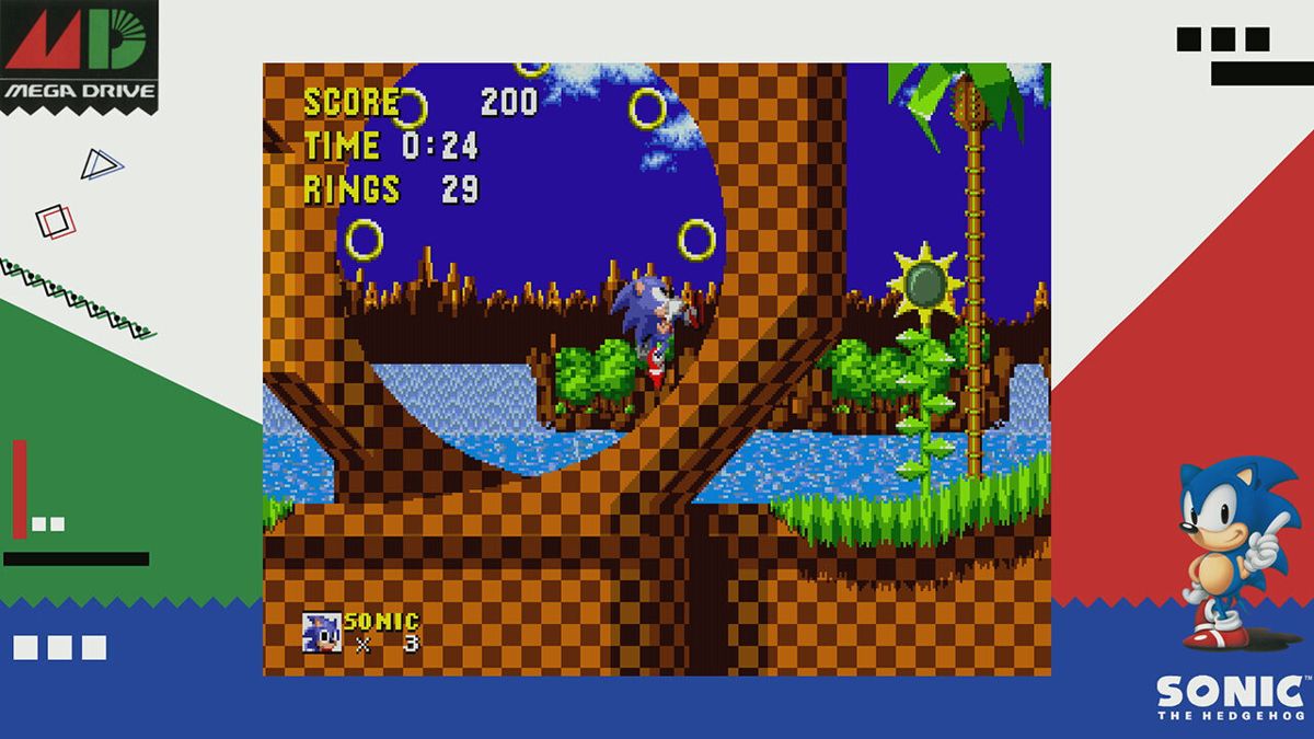 Sonic the Hedgehog Screenshot (Nintendo.co.jp)