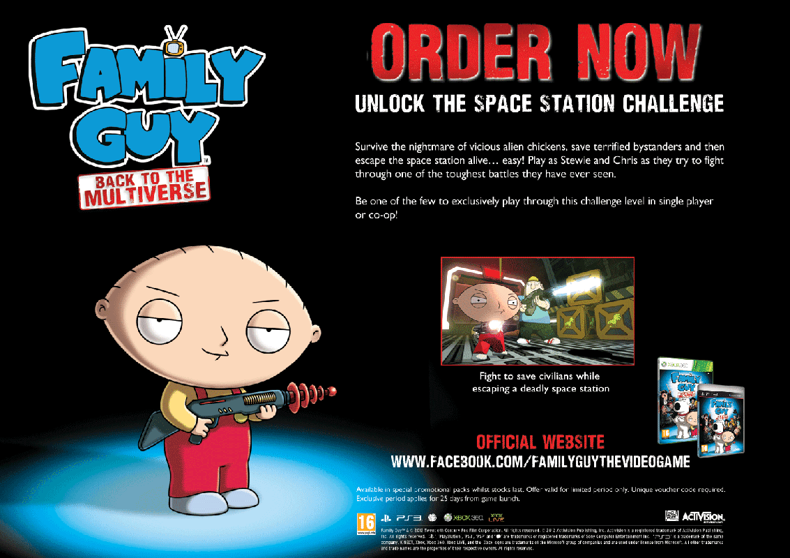 family guy multiverse game