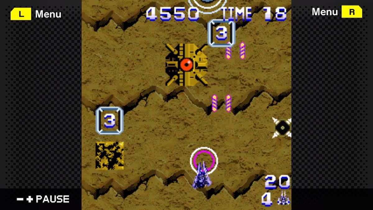 Zanac Screenshot (Nintendo.co.jp)