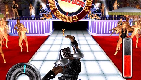 Tekken: Dark Resurrection Screenshot (Tekken: Dark Resurrection Press Disc): Bowling - Armor King