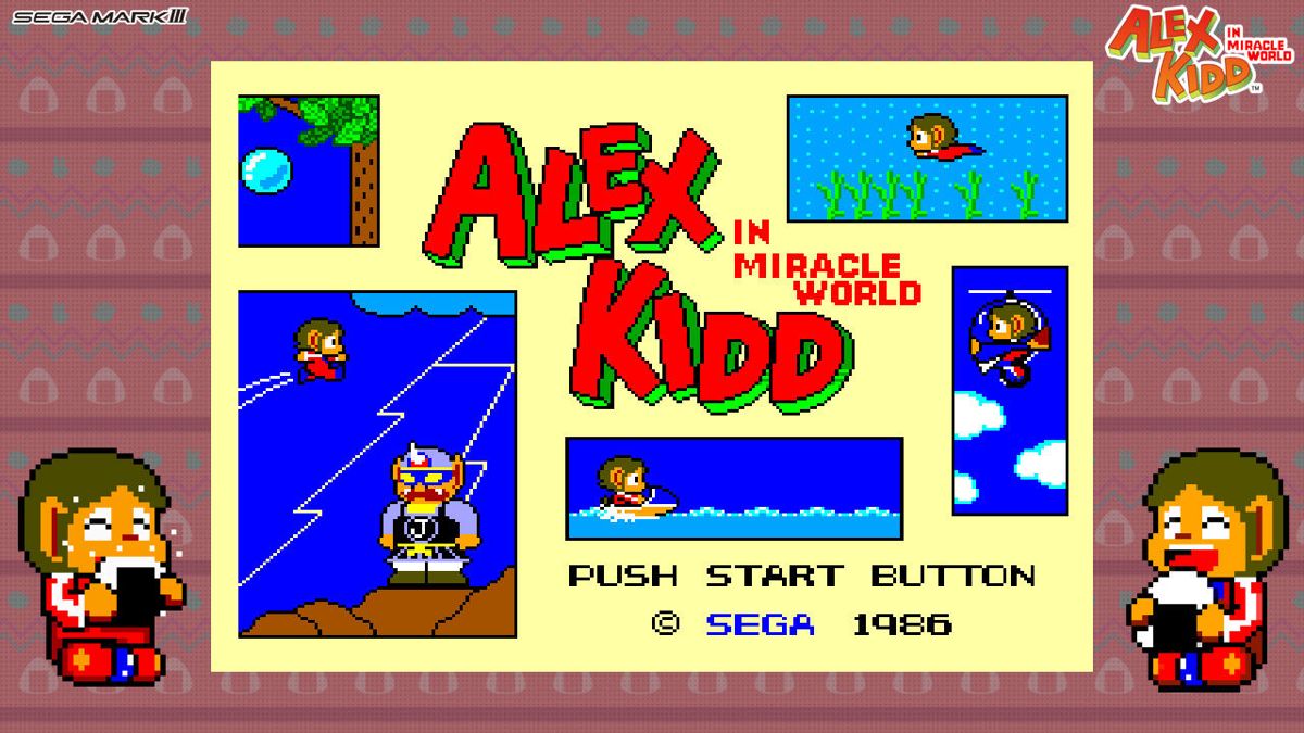 Alex Kidd in Miracle World Screenshot (Nintendo.co.jp)