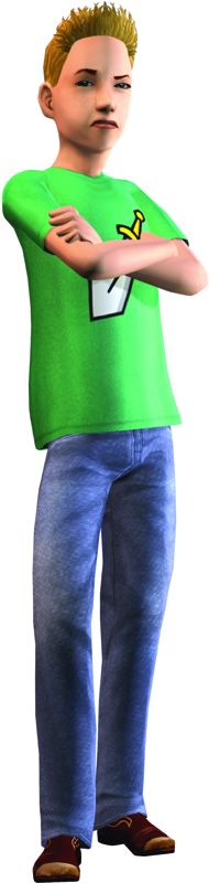 The Sims 2 Render (The Sims 2 Press Kit): Boy