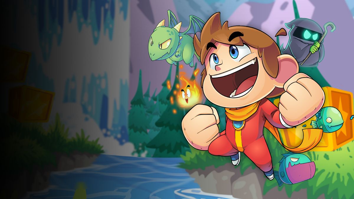 Alex Kidd in Miracle World DX official promotional image - MobyGames