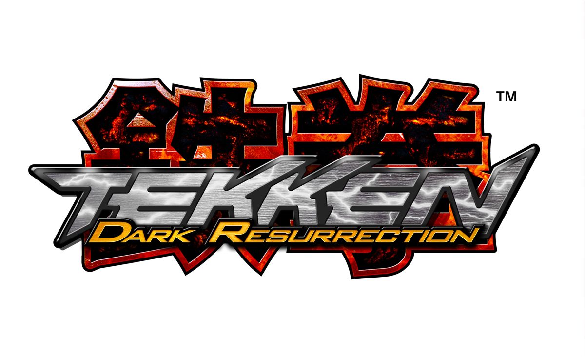 Tekken: Dark Resurrection Logo (Tekken: Dark Resurrection Press Disc): White