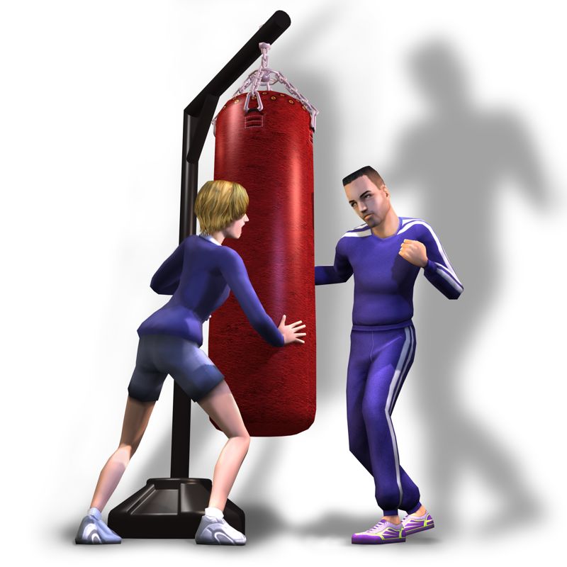 The Sims 2 Render (The Sims 2 Press Kit): Jobs: Boxing